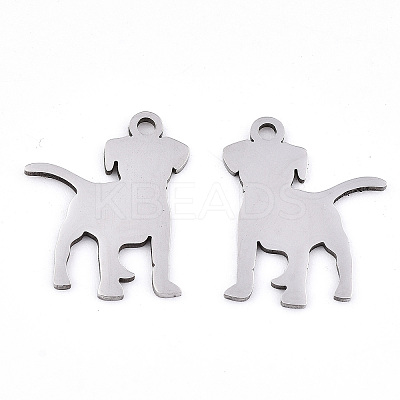 Non-Tarnish 201 Stainless Steel Pendants X-STAS-S081-050-1