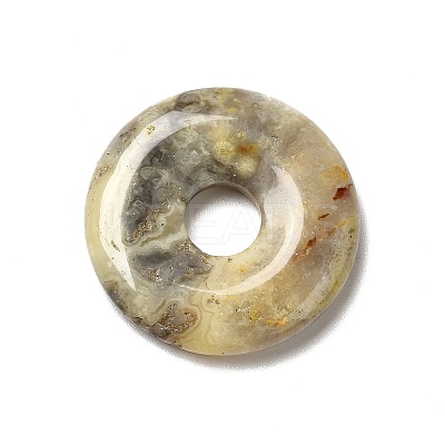 Natural Crazy Agate Pendants G-I331-01J-1