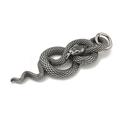 316 Surgical Stainless Steel Pendants STAS-Z073-70AS-02-1