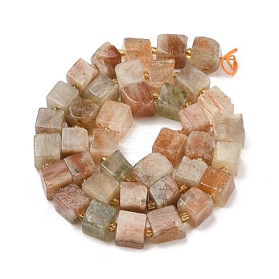 Natural Arusha Sunstone Beads Strands G-G053-B16-01-1