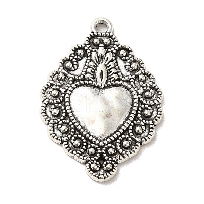 Tibetan Style Alloy Pendants X-PALLOY-M217-01I-AS-1