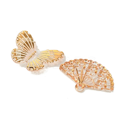 Transparent Acrylic Beads X1-OACR-O006-03B-1