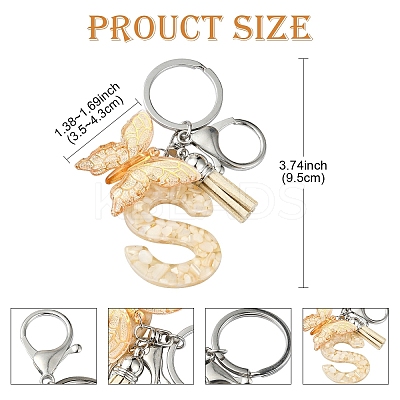 Resin & Acrylic Keychain KEYC-YW00121-01-1