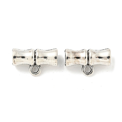 Tibetan Style Alloy Tube Beads FIND-M011-15C-AS-1