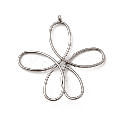 Non-Tarnish 304 Stainless Steel Pendants STAS-C085-02P-1