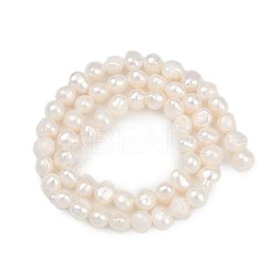 Natural Cultured Freshwater Pearl Beads Strands PEAR-P064-20A-04A-01-1