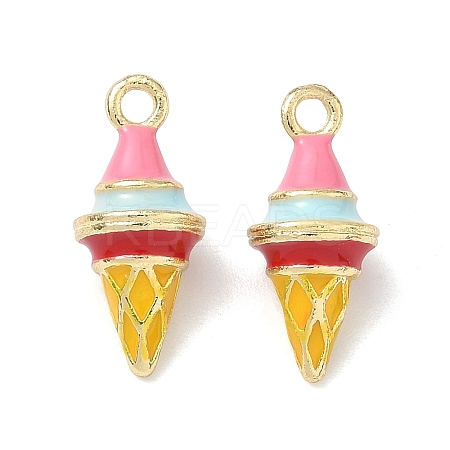 Alloy Enamel Pendants FIND-G108-02A-G-1