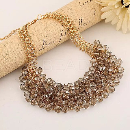Alloy Bib Neckalces for Women FS-WG98D6E-09-1