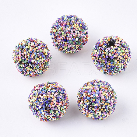 Acrylic Beads SACR-T345-01E-07-1
