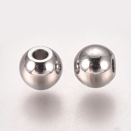 Tarnish Resistant 201 Stainless Steel Spacer Beads STAS-I137-01J-P-1