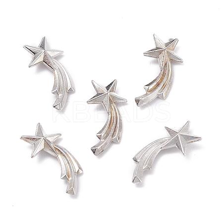 Zinc Alloy Cabochons PALLOY-WH0036-23P-1-1