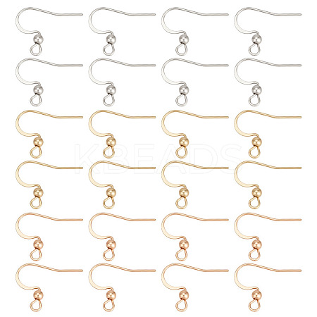 150Pcs 3 Styles Stainless Steel French Earring Hooks STAS-ME0002-42-1
