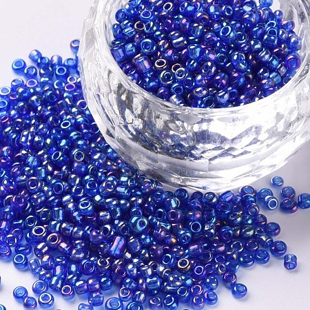 12/0 Round Glass Seed Beads SEED-US0003-2mm-168-1