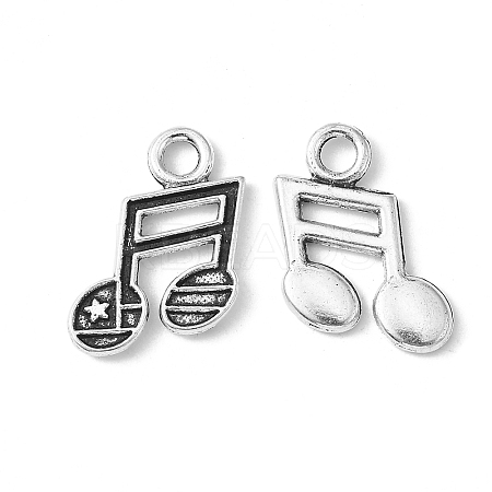 Tibetan Style Alloy Pendants TIBEP-22644-AS-RS-1