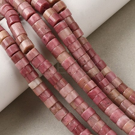 Natural Rhodonite Beads Strands GG-CBA8682-B04-1