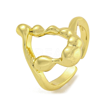 Brass Cuff Rings for Women LS-RJEW-E294-05G-02-1