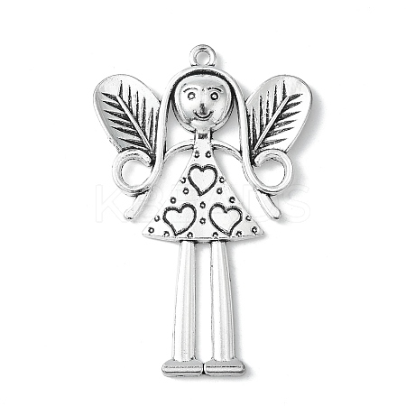 Tibetan Style Alloy Large Fairy Pendants LF1724Y-1