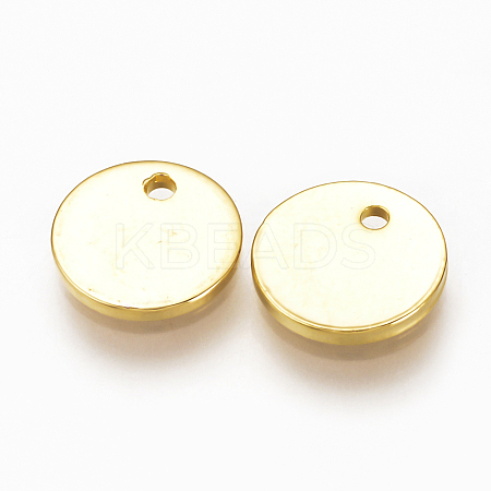 Brass Charms X-KK-T020-19G-1