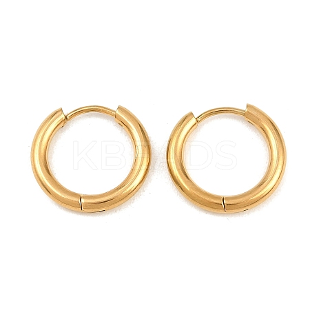 304 Stainless Steel Huggie Hoop Earrings EJEW-O087-06I-G-1