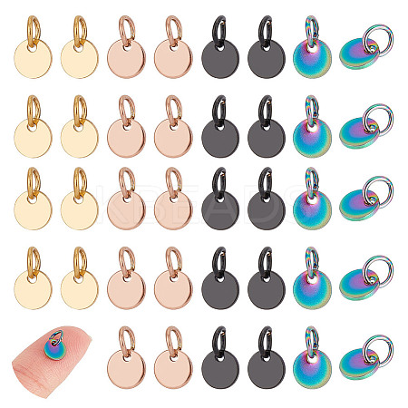 PVD Vacuum Plating 304 Stainless Steel Charms EJEW-UN0001-45-1
