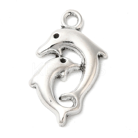 Alloy Dolphin Pendants LS-TIBEP-R336-079AS-FF-1