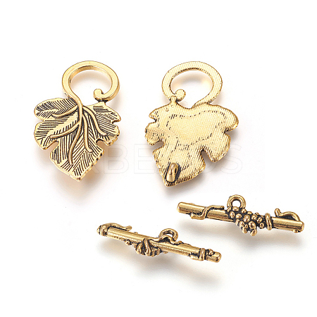Alloy Toggle Clasps LS-PALLOY-A20005-AG-FF-1