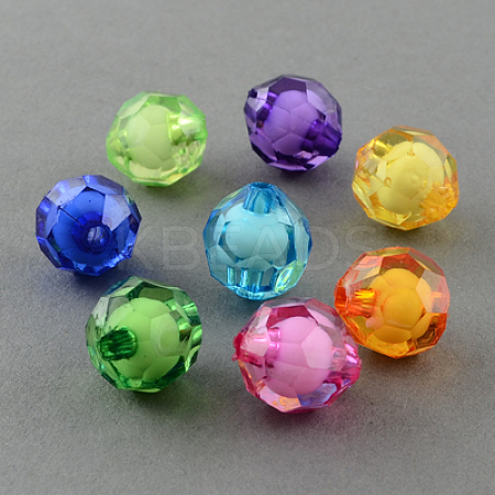 Transparent Acrylic Beads TACR-S113-10mm-M-1