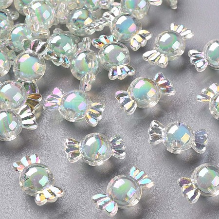 Transparent Acrylic Beads TACR-S152-03B-SS2111-1