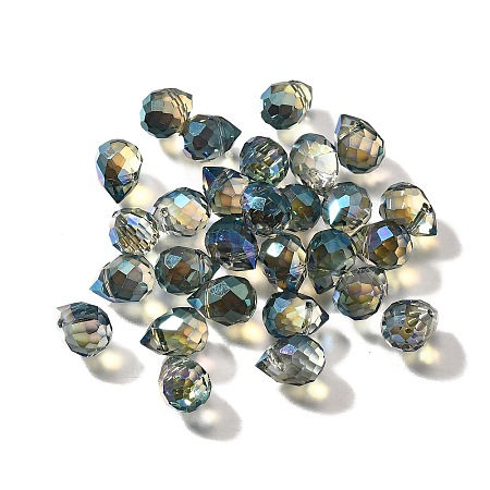 Transparent Glass Pendants GLAA-P070-A02-1