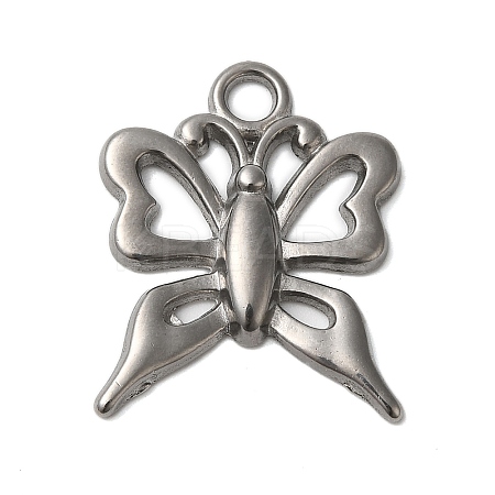 Non-Tarnish 304 Stainless Steel Pendants STAS-N103-24P-1