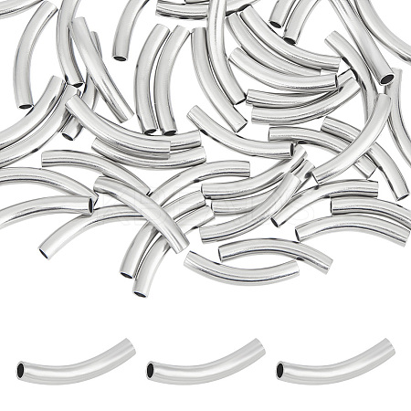 50Pcs 201 Stainless Steel Beads STAS-UN0046-56-1