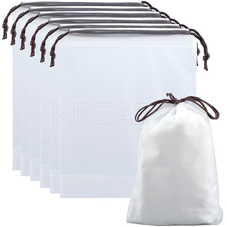 10Pcs PE Velvet Drawstring Storage Bags ABAG-SP0001-34B-1