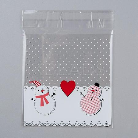 Happy Christmas Cookie Candy Bread Packaging Bags PE-L003-02-1