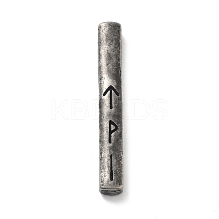 Retro 304 Stainless Steel Pendants STAS-V008-32AS-06-1