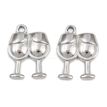 304 Stainless Steel Pendants X-STAS-L303-18P-1