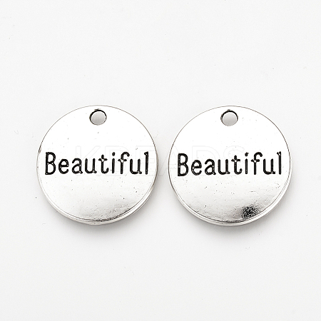 Tibetan Style Alloy Pendants TIBEP-Q078-16AS-RS-1
