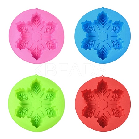 Snowflake DIY Food Grade Silicone Mold DIY-K075-35-1