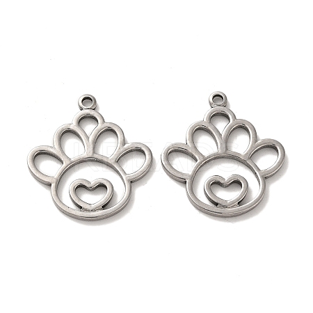 Non-Tarnish Valentine's Day 304 Stainless Steel Pendants LS-STAS-E193-08P-1