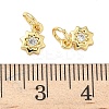 Brass Micro Pave Cubic Zirconia Pendants KK-Z120-11G-3