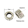 Tibetan Style European Beads LS-MPDL-Q200-AS-FF-1