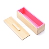 Rectangular Pine Wood Soap Molds Sets DIY-F057-03C-3