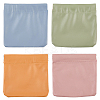 4Pcs 4 Colors PU Leather Multipurpose Shrapnel Makeup Bags ABAG-CL0001-06-6
