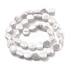 Natural Baroque Keshi Pearl Beads Strands PEAR-B004-16A-03B-4