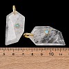 Natural Quartz Crystal Pendants GG-CBA51ED-04G-07-2