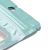 Rectangle Glitter Holographic PVC Resealable Packaging Bags LS-ABAG-P011-01D-01-3