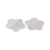Non-Tarnish 304 Stainless Steel Pendants STAS-B031-21P-3