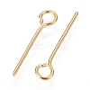 304 Stainless Steel Eye Pins A-STAS-L238-005A-G-2