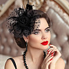 Polyester Mesh Hair Bands OHAR-WH0034-11-6