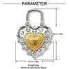 304 Stainless Steel Pendants STAS-OY002-74G-2