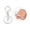 Iron Alloy Lobster Claw Clasp Keychain LS-KEYC-D016-S-2